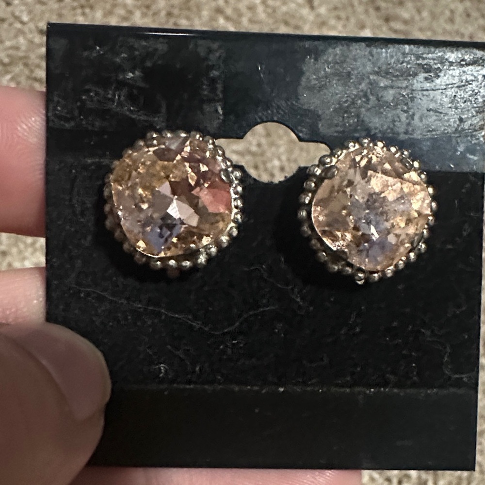 VTG Sorrelli SP Stud Earrings